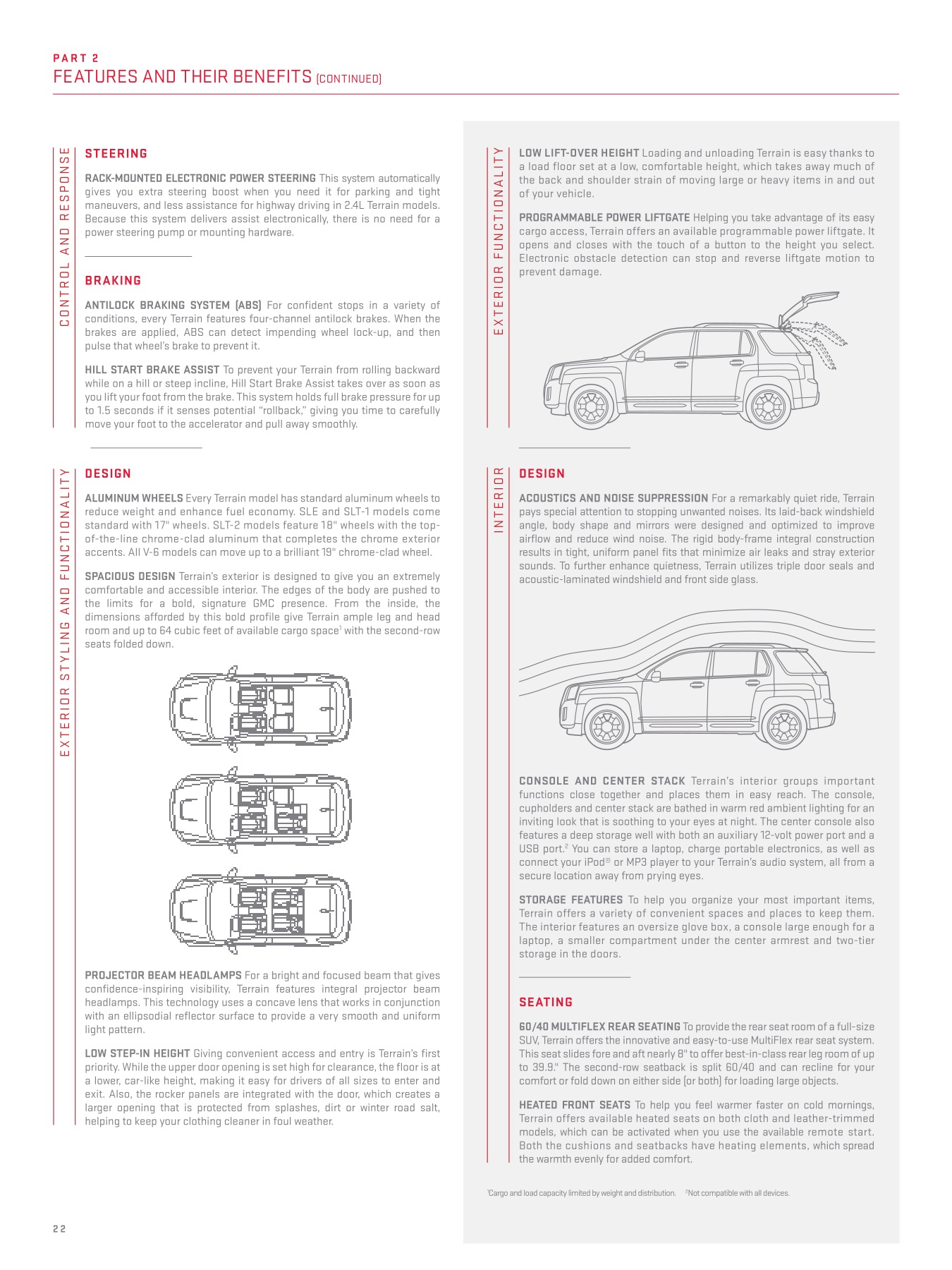 2012 GMC Terrain Brochure Page 12